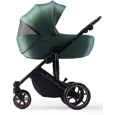 Abbildung von Kinderkraft Prime 2 in 1 Kombikinderwagen, Dark Green, Kinderwagen,