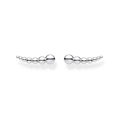 Abbildung von THOMAS SABO Paar Ohrstecker Ear climber Kugeln silber, H2156 001 21