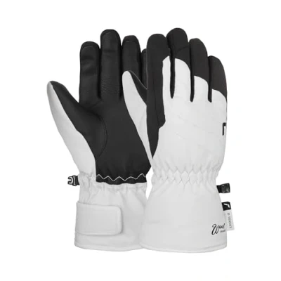 Abbildung von Reusch Angie R TEX® XT Junior warme, wasserdichte, Winddichte und atmungsaktive Winterhandschuhe Fingerhandschuhe Skihandschuhe Schneehandschuhe für Kinder Kids Jugendliche Mädchen Jungen