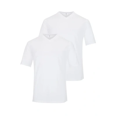 Abbildung von Ragman 2 PACK Tshirt basic, Herren, Größe: 4XL, White