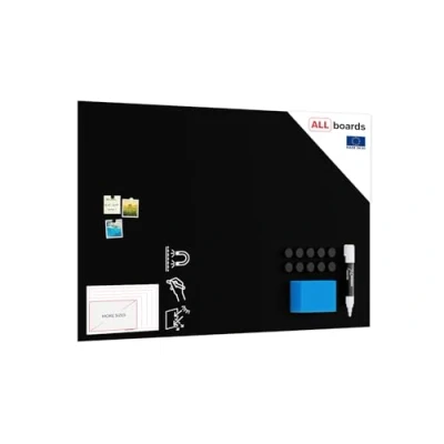 Abbildung von ALLboards Rahmenloses SLIMboard Kreideoberfläche 180x120 cm + GRATIS