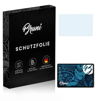 Abbildung von Bruni Schutzfolie kompatibel mit Samsung Galaxy Tab S8+ Folie, glasklare Displayschutzfolie (2X)