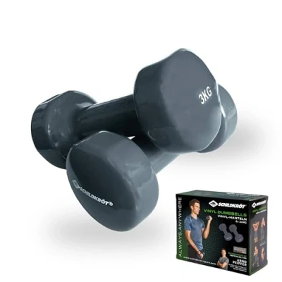 Abbildung von Schildkröt Vinyl Hantel 3,0kg Set