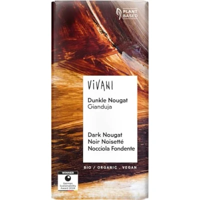 Abbildung von Vivani Dunkle Nougat 100 g 10er Pack