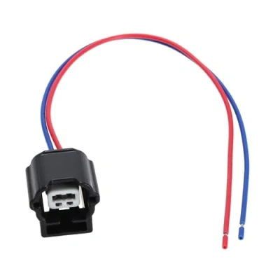 Abbildung von OTOTEC 2 poliger Lichtmaschinen Reparatur Stecker, Kabelbaum Anschluss, Lichtmaschinenstecker, Kabelbaum, Reparatur, PL17 WL2 mit 15 cm Kabel, kompatibel Bosch