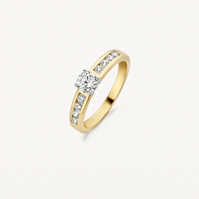 Abbildung von Blush 1126BZI Damenring Gold 585 mit Zirkonia