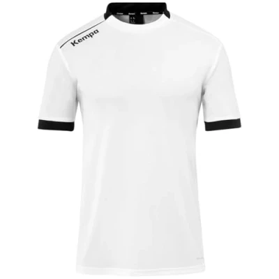 Abbildung von Kempa Player Tshirt print, Damen, Größe: XL, Weiß schwarz