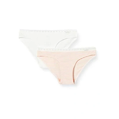 Abbildung von SKINY Mädchen CottonLace Multipack 030005 Unterhose, rosestripe Selection, 140 (2er Pack)