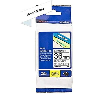 Abbildung von Brother TZe M261 (36 mm) Schwarz bis weiß Tape