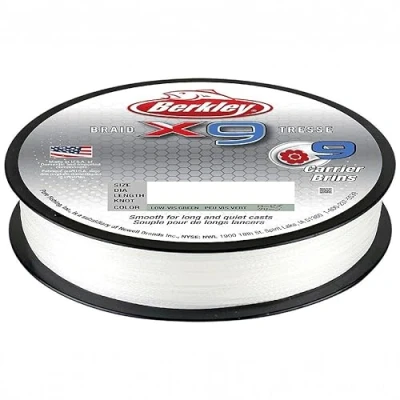 Abbildung von Berkley x9 Geflochtene Schnur Kristall 2000m 0.12mm (12.1kg)