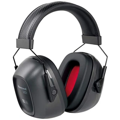 Abbildung von Howard Leight by Honeywell VS130 VeriShield 1035109 VS Passiver Overhead Ohrenschützer, leicht, breite Kappenöffnung, Memory Foam Ohrpolster, SNR 35 dB (1 Stück)