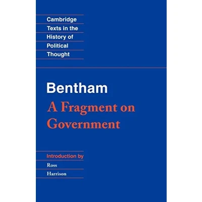 Abbildung von Bentham: A Fragment on Government (Cambridge Texts in the History of Political Thought)