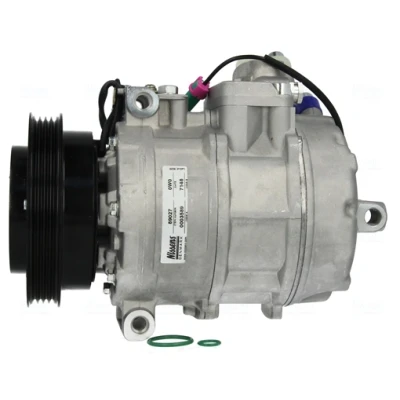 Abbildung von NISSENS 89027 Kompressor 7SB16C 12 PAG 46 R 134a AUDI: A4 B5 Avant, A6 C5 Limousine, VOLKSWAGEN: Passat GP Variant, Variant