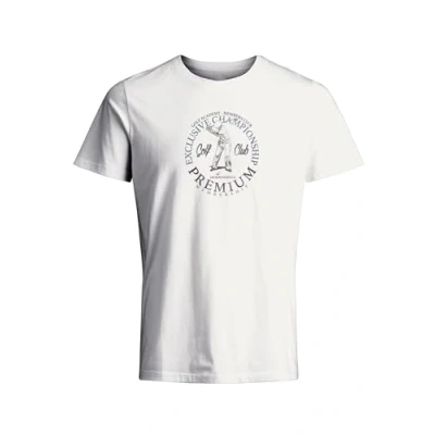 Abbildung von JACK&amp;JONES Herren JPRBLUBRAXTON SS Tee Crew Neck FST T Shirt, Cloud Dancer, M