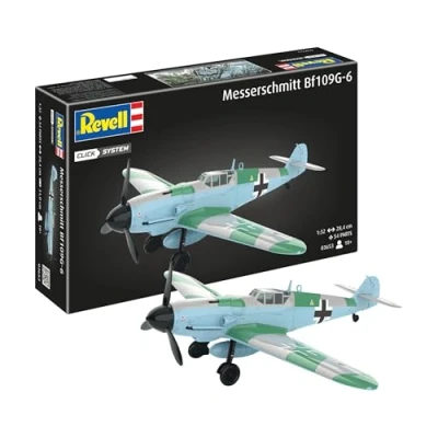 Abbildung von Messerschmitt Bf109G 6 (einfach anklicken) 1:32