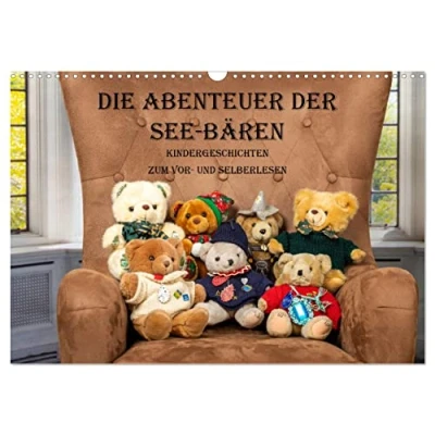 Abbildung von Die Abenteuer der See Bären (Wandkalender 2025 DIN A3 quer), CALVENDO Monatskalender
