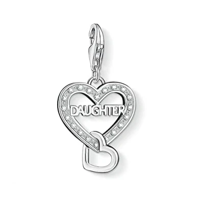 Abbildung von Thomas Sabo Damen Charm Anhänger Tochter 925 Sterlingsilber 1267 051 14