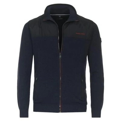 Abbildung von Casamoda Strickjacke, Herren, Größe: Medium, Dunkelblau