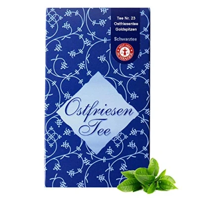 Abbildung von Tee Nr. 23 Ostfriesische Mischung mit Goldspitzen, 250 GR