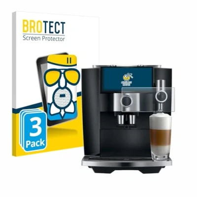 Abbildung von BROTECT Entspiegelungs Schutzglas für Jura J8 twin (3 Stück) Schutz Folie Panzerfolie Glas Matt [Extrem Kratzfest 9H, Anti Reflex, Fingerprint]