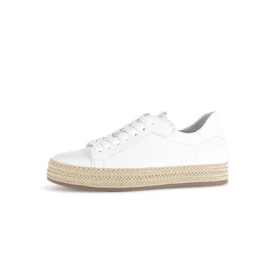 Abbildung von Gabor Sneaker low, Damen, Größe: 36, Weiss jute Schuhe