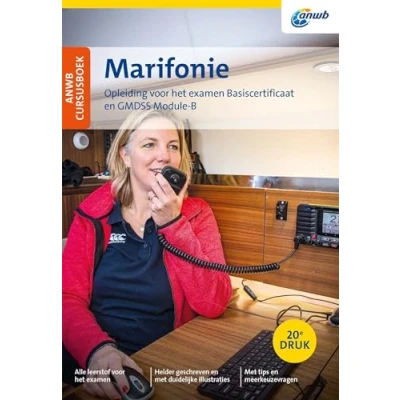 Abbildung von Cursusboek Marifonie: Opleiding voor het examen Basiscertificaat en GMDSS Module B (ANWB)