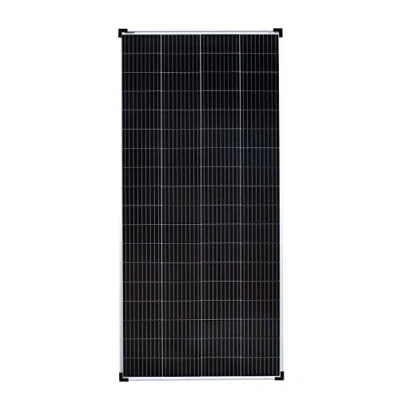 Abbildung von enjoy solar Mono 200W 36V Monokristallin Solarmodul Solarpanel ideal für 24V Gartenhäuse, Balkonkraftwerk,Wohnmobil,Caravan Boot (Mono 36V)