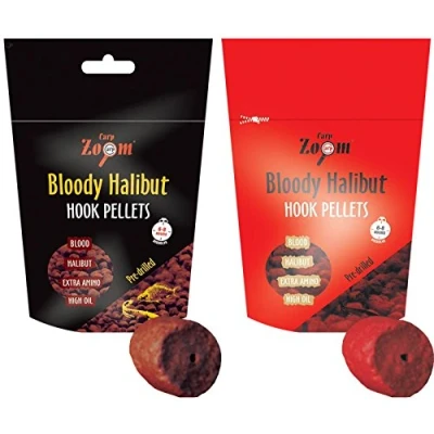 Abbildung von Carp Zoom Bloody Halibut Hook Pellets 8mm 150g Angelpellets