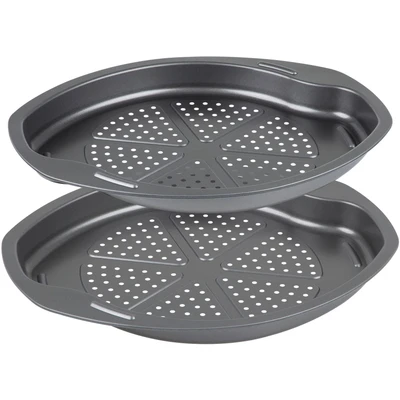 Abbildung von CHG Pizzablech &quot;SENSAZIONE&quot;, Metall, (Set, 2 St.), Made in Germany