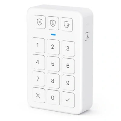 Abbildung von X Sense Smart Keypad, Sicherheitskit AS05/AS08 Zubehör, einfacher Betriebsartwechsel mit Paniktaste, kompatibel Alexa, erfordert SBS50 Basisstation, einschließlich Batterien, SKP0A