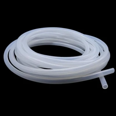 Abbildung von iMeistek Silikonschlauch 15mm ID x 18mm OD 6 Meter, Flexibler Lebensmitteltaugliche Schlauch Wasser Luft Rohr Transparent
