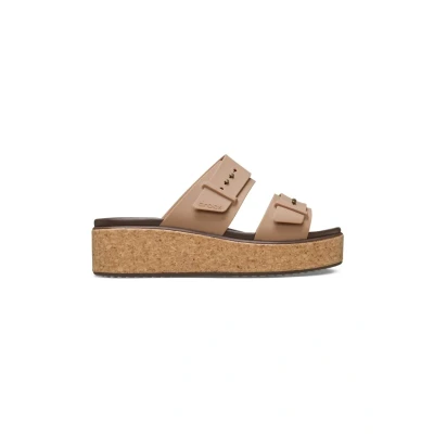 Abbildung von Crocs Herren Brooklyn Cork Buckle Sandalen, Milk Chocolate, 36/37 EU
