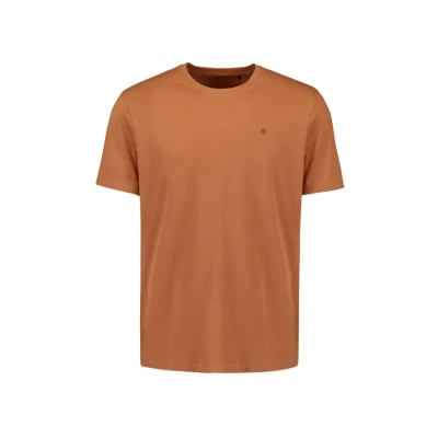 Abbildung von NO Excess Crewneck Tshirt basic, Herren, Größe: Small, Caramel