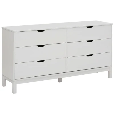 Abbildung von Home affaire Kommode &quot;Post&quot;, massives Kiefernholz, mit vielen Stauraummöglichkeiten, Breite 150 cm