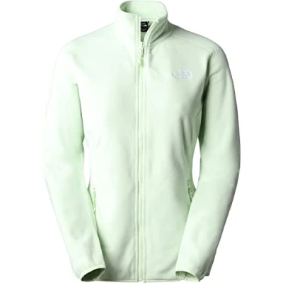 Abbildung von The North Face 100 Glacier Fleecejacke, Damen, Größe: Large, Lime cream