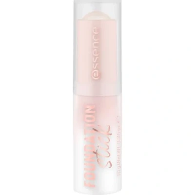 Abbildung von essence FOUNDATION stick, Nr. 100, Nude, pflegend, abdeckend, weichzeichnend, natürlich, vegan, ölfrei, ohne Konservierungsstoffe, Parabene, 1er Pack (10g)