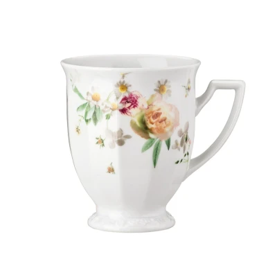 Abbildung von Rosenthal Maria Pink Rose Becher mit Henkel 0,3 l