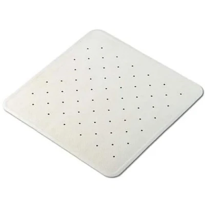 Abbildung von Homecraft Shower Mat, Bathtub and Non Slip Pad with Drainage Holes, Perforated Tread, Anti Standard or Sit Made Large Suckers for Grip, Quality Rubber