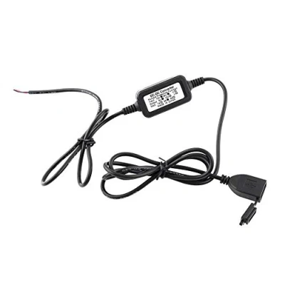 Abbildung von USB Motorrad Ladegerät, Fydun 5V Schnellladung Ladebuchse Wasserdichtes Netzteil Anschluss Ladegerät für Smarti (Schwarz)