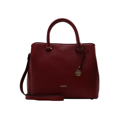 Abbildung von L.CREDI Maxima Henkeltasche 28 CM Handtasche, Damen, Größe: One Size, Rot
