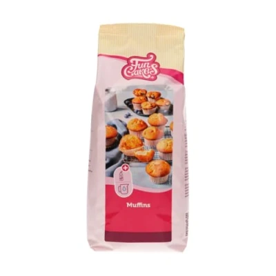 Abbildung von FunCakes Mix für Muffins, Backen Sie einfach köstliche perfekte amerikanische geeignet die Herstellung von Blaubeermuffins oder Schokoladensplitter Halal., 1 kg