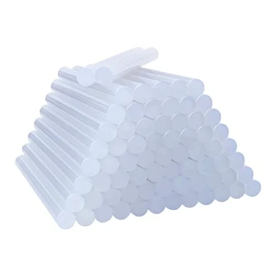 Abbildung von BEEWAY Klebesticks Heißklebesticks, Schmelzklebesticks A+, SGS Genehmigt, Ø 11mm x 100mm, 55er Pack, 100mm Pack 55