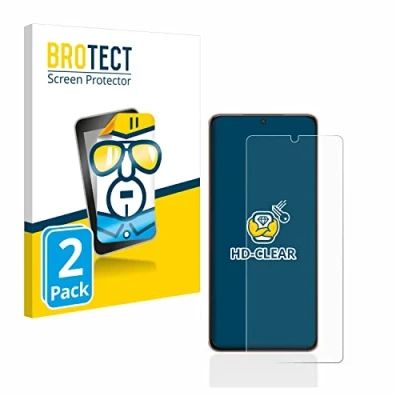 Abbildung von BROTECT (2 Stück Schutzfolie für Samsung Galaxy S21 Ultra 5G Displayschutz Folie Klar