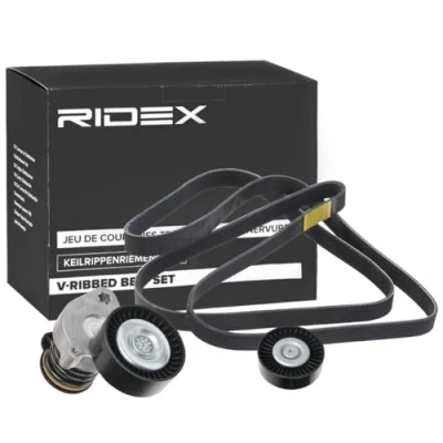 Abbildung von RIDEX 542R0143 Keilrippenriemensatz MERCEDES BENZ: E Klasse Limousine, C T modell