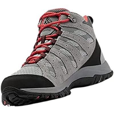 Abbildung von Columbia Redmond III MID Waterproof Hikingschuh, Damen, Größe: 37, Steam/red cora Schuhe