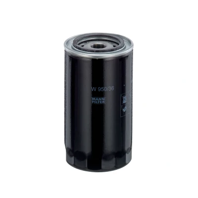 Abbildung von MANN FILTER W 950/36 Ölfilter M 22 X 1.5 mit einem Rücklaufsperrventil Anschraubfilter IVECO: DAILY 3 Kasten/Kombi, Pritsche/Fahrgestell
