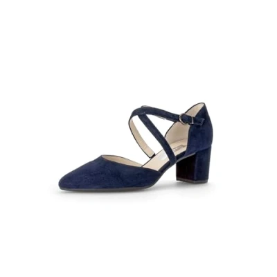 Abbildung von Gabor Spangen Pumps, Damen, Größe: 38, Blau Schuhe