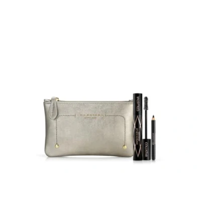 Abbildung von Collistar XMAS SET 2024 Makeup Impeccabile Mascara + MINI Professionale EYE Pencil Black Metallic Beauty BAG Set, Damen, Größe: One Size,