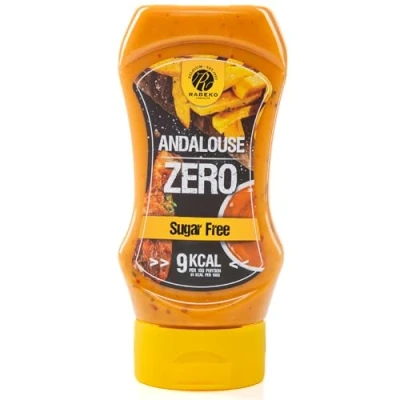 Abbildung von Rabeko Zero Sauce Andalousinen Style, 1 x 350ml ohne Zucker &amp; wenig Fett gesunde Low Carb Produkte kalorienreduziert fettreduziert für Salat, Pommes Frites, Burger, Grill Gluten und Laktosefrei