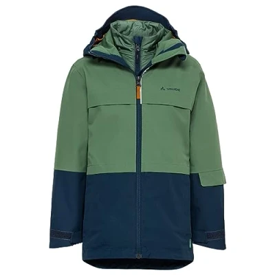 Abbildung von Vaude SNOW CUP 3IN1 Hardshelljacke für Kinder, Größe: 104, Woodland